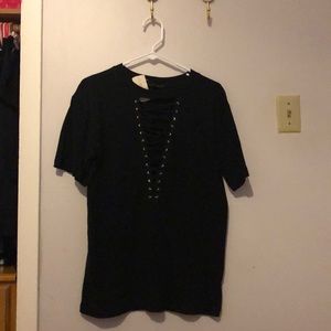 Black Long T-Shirt